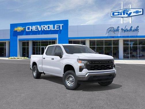 Summit White 2026 Chevrolet Silverado 1500 WT