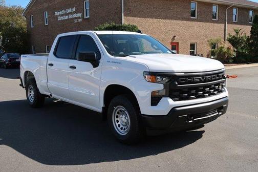 Summit White 2026 Chevrolet Silverado 1500 WT