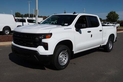 Summit White 2026 Chevrolet Silverado 1500 WT