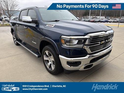 Patriot Blue Pearlcoat 2022 RAM 1500 Laramie
