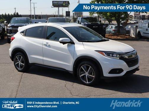 Platinum White Pearl 2022 Honda HR-V EX