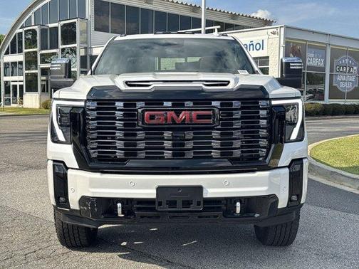 White Frost Tri-Coat 2025 GMC Sierra 2500 Denali Ultimate