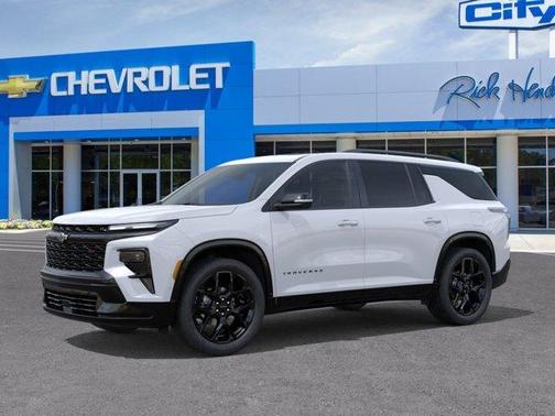 Polar White 2026 Chevrolet Traverse RS