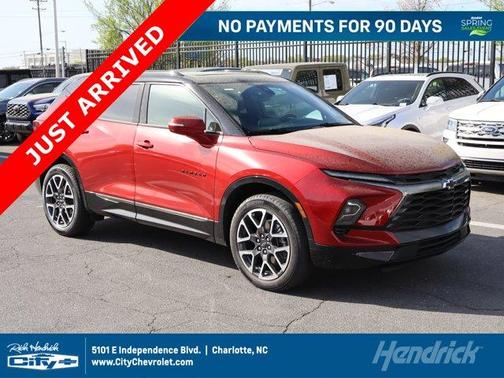 Radiant Red 2023 Chevrolet Blazer RS