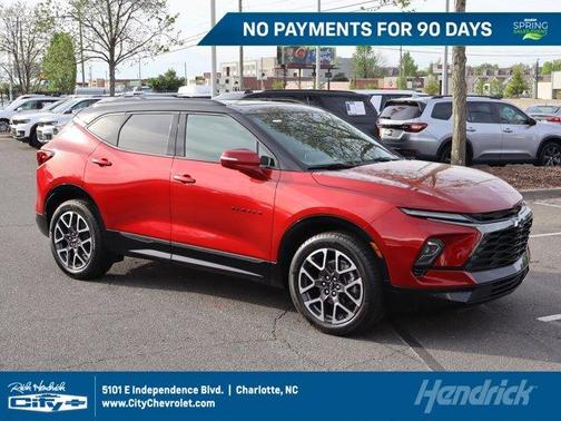 Radiant Red 2023 Chevrolet Blazer RS