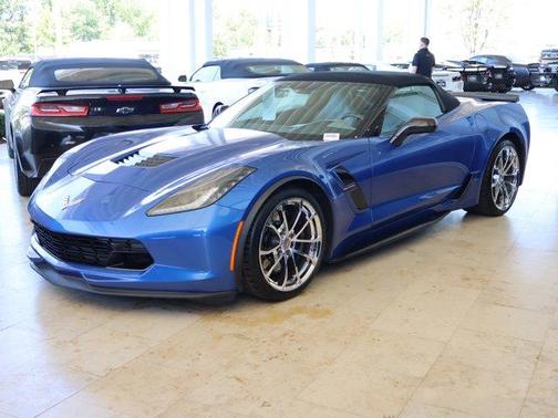 Elkhart Lake Blue Metallic 2019 Chevrolet Corvette Grand Sport