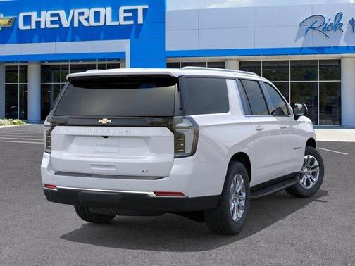 Summit White 2026 Chevrolet Suburban LT