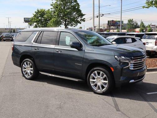 Shadow Gray Metallic 2021 Chevrolet Tahoe High Country
