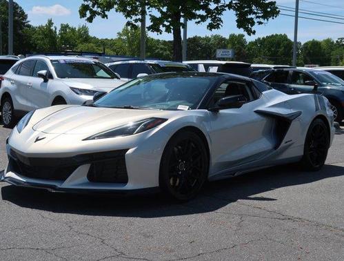 Silver Flare Metallic 2023 Chevrolet Corvette Z06