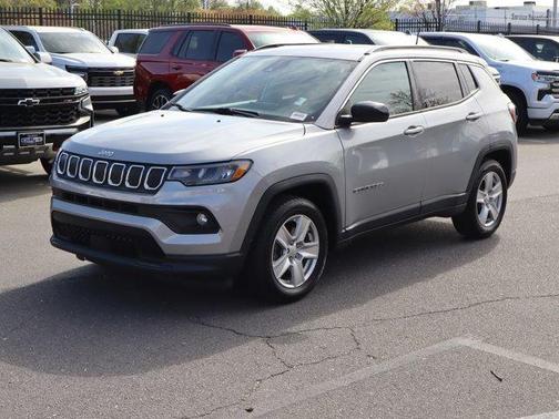 Billet Silver Metallic Clearcoat 2022 Jeep Compass Latitude