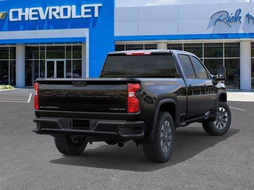 Black 2026 Chevrolet Silverado 2500 Custom