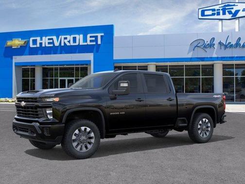 Black 2026 Chevrolet Silverado 2500 Custom