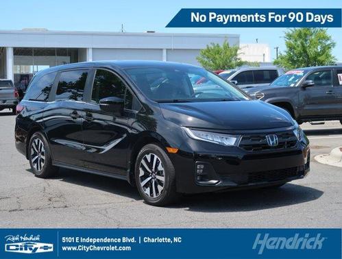 Crystal Black Pearl 2025 Honda Odyssey EX-L
