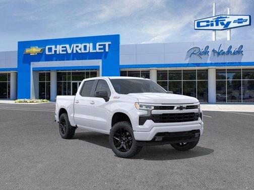 Summit White 2026 Chevrolet Silverado 1500 RST