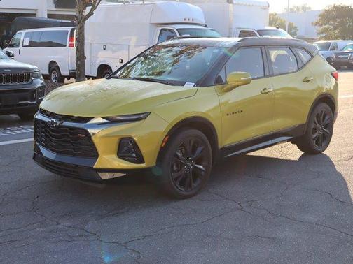 Nitro Yellow 2022 Chevrolet Blazer RS