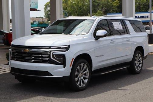 Polar White 2026 Chevrolet Suburban Premier