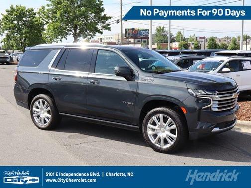 Evergreen Gray Metallic 2022 Chevrolet Tahoe High Country