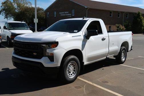 Summit White 2026 Chevrolet Silverado 1500 WT