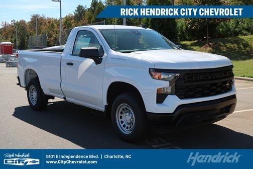 Summit White 2026 Chevrolet Silverado 1500 WT