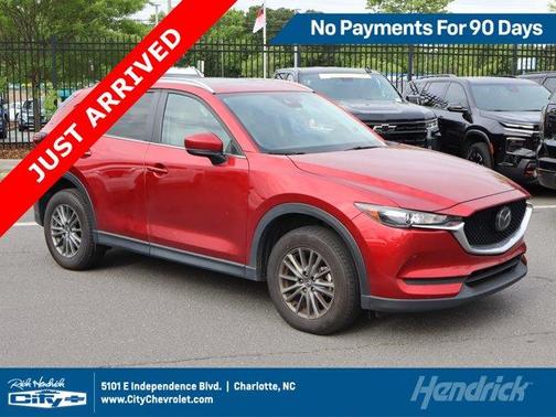 Soul Red Crystal Metallic 2021 Mazda CX-5 Touring