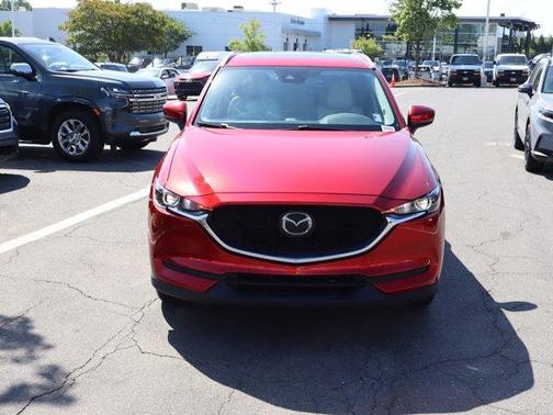 Soul Red Crystal Metallic 2021 Mazda CX-5 Touring