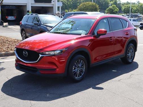 Soul Red Crystal Metallic 2021 Mazda CX-5 Touring