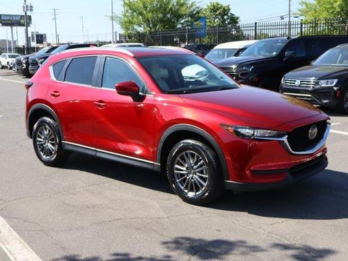 Soul Red Crystal Metallic 2021 Mazda CX-5 Touring