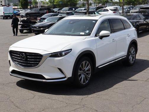 Snowflake White Pearl Mica 2022 Mazda CX-9 Signature
