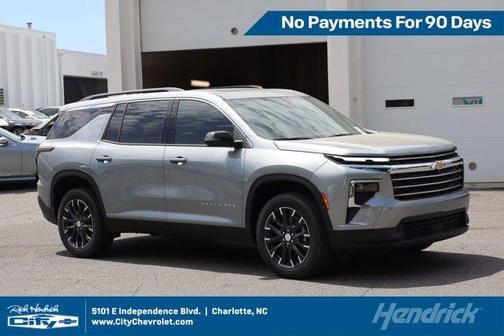 Sterling Gray Metallic 2026 Chevrolet Traverse LT