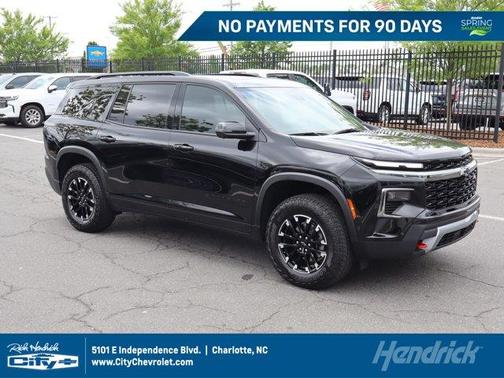 Mosaic Black Metallic 2025 Chevrolet Traverse Z71