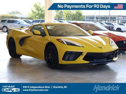Yellow 2026 Chevrolet Corvette 3LT