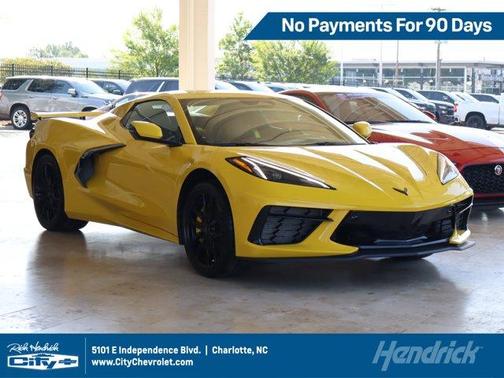 Yellow 2026 Chevrolet Corvette 3LT