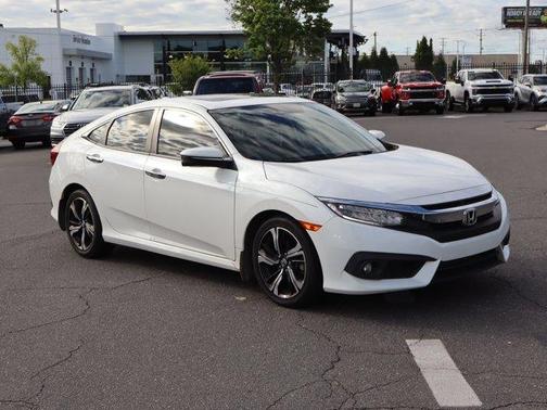 White Orchid Pearl 2018 Honda Civic Touring