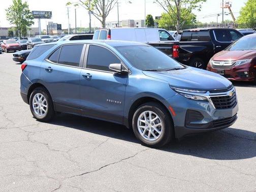 Lakeshore Blue Metallic 2024 Chevrolet Equinox LS