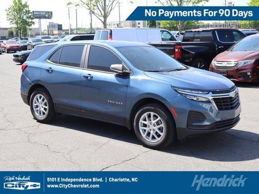 Lakeshore Blue Metallic 2024 Chevrolet Equinox LS