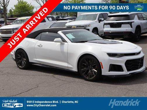 Summit White 2022 Chevrolet Camaro ZL1