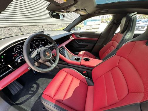 Volcano Grey Metallic 2026 Porsche Taycan Base