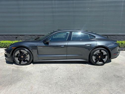Volcano Grey Metallic 2026 Porsche Taycan Base