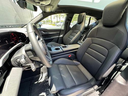Black 2024 Porsche Taycan 4S