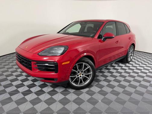 Carmine Red 2026 Porsche Cayenne Base