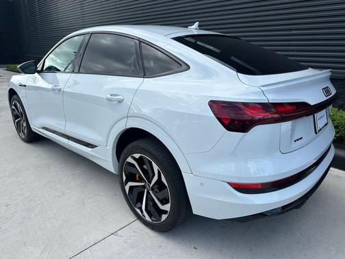 Glacier White Metallic 2022 Audi e-tron S line Premium