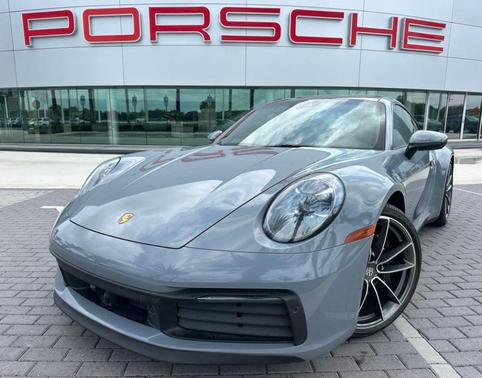 Arctic Grey 2024 Porsche 911 Carrera 4S