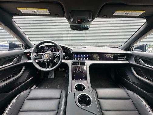 Jet Black Metallic 2026 Porsche Taycan Base