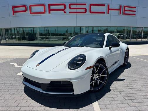 White 2026 Porsche 911 Carrera T