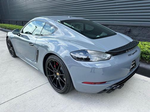 Gray 2024 Porsche 718 Cayman GTS 4.0