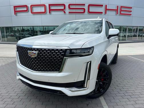 Crystal White 2022 Cadillac Escalade Premium Luxury