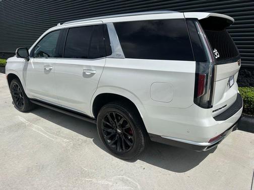 Crystal White 2022 Cadillac Escalade Premium Luxury