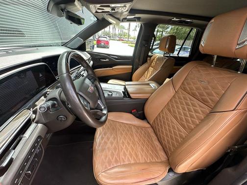 Crystal White 2022 Cadillac Escalade Premium Luxury