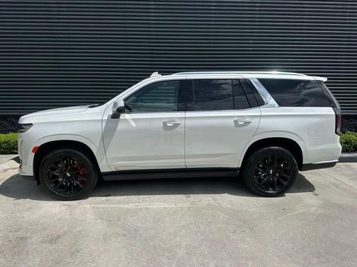 Crystal White 2022 Cadillac Escalade Premium Luxury
