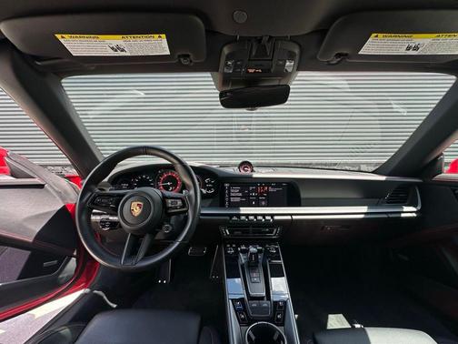 Red 2021 Porsche 911 Targa 4S